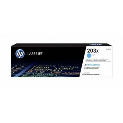 Abbildung von HP 203X (CF541X) Original Toner Blau mit hoher Reichweite für LaserJet Pro M254, XL