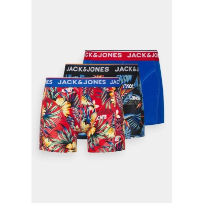 Abbildung von Jack &amp; Jones Jacazores Trunks 3 PACK Panties, Herren, Größe: Medium, Black