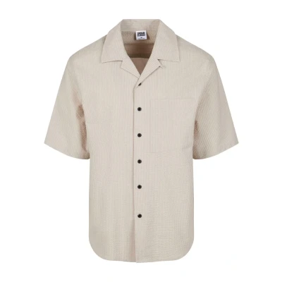 Abbildung von Urban Classics Relaxed Short Sleeve Hemd, Herren, Größe: XXL, Cloud
