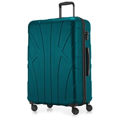 Abbildung von suitline Gro√üer Koffer, TSA, 76cm, Gr√∂√üe L, Aquagr√ºn