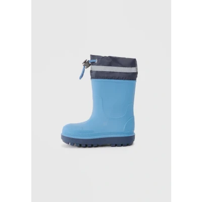 Abbildung von Playshoes Regenstiefel Gefüttert Unisex Kinder Gummistiefel, Blau Gefüttert, 23 EU