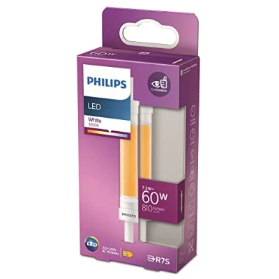 Abbildung von PHILIPS LED R7S Stablampe, 60 W, 118mm, 2 Pin Sockel, neutralweiß
