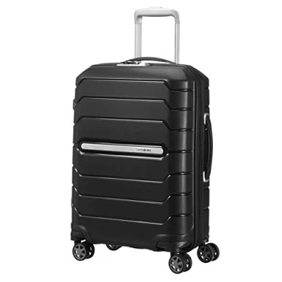 Abbildung von Samsonite Flux Spinner S Erweiterbar Handgepäck, 55 cm, 44 L, Schwarz (Black)