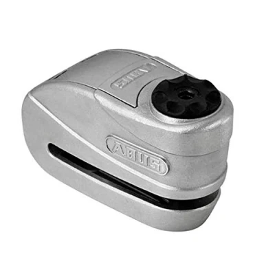 Abbildung von ABUS Bremsscheibenschloss Granit Detecto XPlus 8008 2.0 Motorradschloss mit Alarm Sicherheitslevel 19 Grau