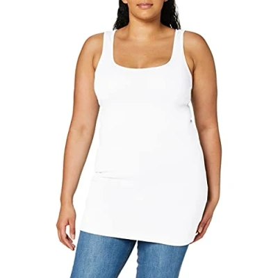 Abbildung von VERO MODA Damen Tank Top VMMaxi My Soft Long Basic Damentop 10185110 Bright White XXL