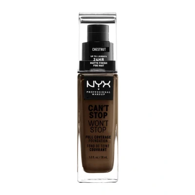Abbildung von Nyx Professional Makeup CAN&#039;T STOP WON&#039;T Foundation Foundation, Damen, Größe: 30 ml, 23 chestnut
