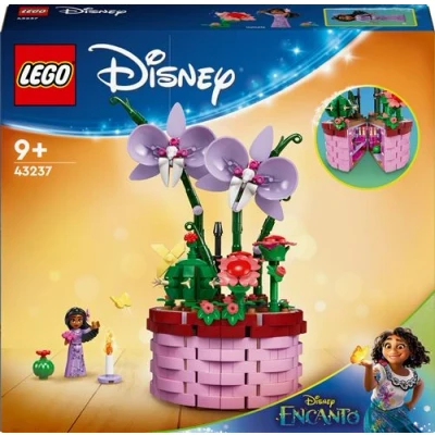 Abbildung von Lego ǀ Disney Encanto Isabelas Blumentopf, Set für Kinder mit baubarer Spielzeug Orchidee, Deko Bausatz Mini Puppe Einer Figur aus dem Film, Geschenk Idee Mädchen &amp; Jungen ab 9 Jahren 43237