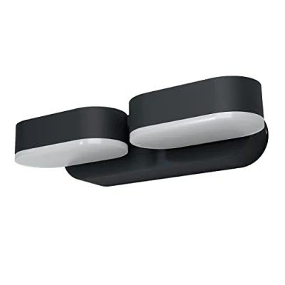 Abbildung von LEDVANCE LED Wand und Deckenleuchte, Leuchte für Außenanwendungen, Warmweiß, 100,0 mm x 230,0 54,0 mm, ENDURA STYLE MINI SPOT