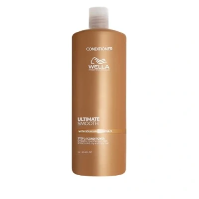 Abbildung von Wella Professionals Ultimate Smooth Conditioner Pflegende Haarspülung Mit Squalan &amp; Omega 9 Für Trockenes, Stumpfes Krauses Haar (1 l)