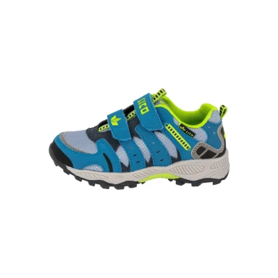 Abbildung von Lico Unisex Kinder Fremont V Trekking &amp; Wanderhalbschuhe, Grau Blau Lemon, 29 EU