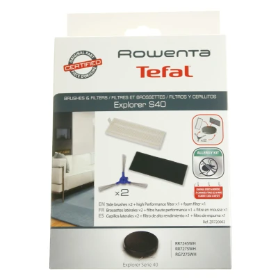 Abbildung von Groupe SEB ZR720002 Zubehör Staubsauger allergiefilter, schaumstofffilter und bürsten smart force essential, explorer 20 + 40