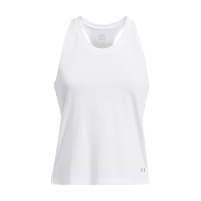 Abbildung von Under Armour Launch Singlet Top, Damen, Größe: Large, White