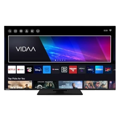 Abbildung von Toshiba 50 Zoll VIDAA TV Fernseher (4K UHD Smart TV, HDR Dolby Vision, Triple Tuner, Bluetooth, Audio) 50UV3463DAW