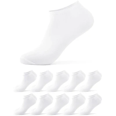Abbildung von Occulto Herren Basic Sneaker Socken 10 20er Pack (Modell: Alex) X Weiß 39 42