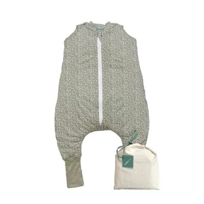 Abbildung von molis&amp;co Baby schlafsack mit Füßen und Socke Ideal für den Winter Babyschlafsack Beinen 2,5 tog 100% Baumwolle (Oeko TEX 100), Premium Qualität Elm (70 cm)