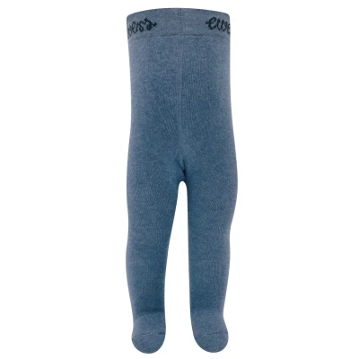 Abbildung von Ewers UNI Strumpfhose für Kinder, Größe: 110 116, Jeans meliert
