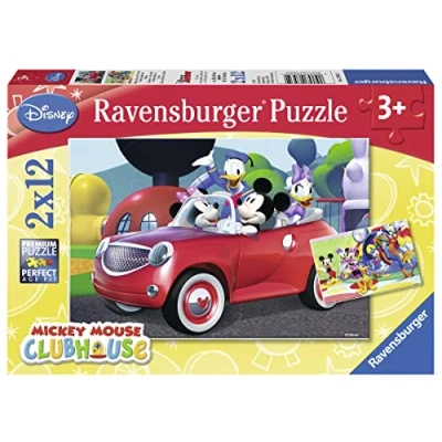 Abbildung von Ravensburger 7565 Mickey &amp; Friends Micky Maus Puzzle für Kinder, Mickey, Minnie Et Leurs Amis, S