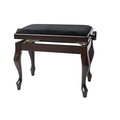 Abbildung von GEWA Pianobank Deluxe Classic schwarz hochglanz