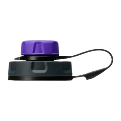 Abbildung von humangear Unisex Erwachsene Capcap+ Flaschendeckel, violett, für Ø 5,3 cm