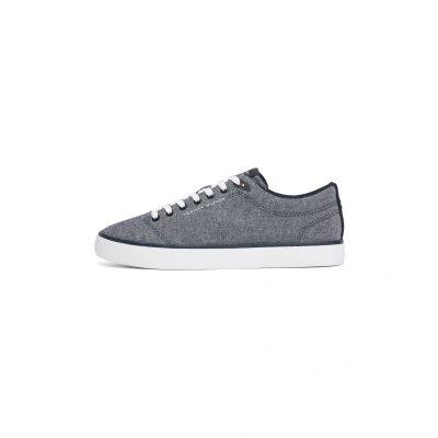Abbildung von Tommy Hilfiger VULC CORE Chambray Sneaker low, Herren, Größe: 46, Desert sky Schuhe