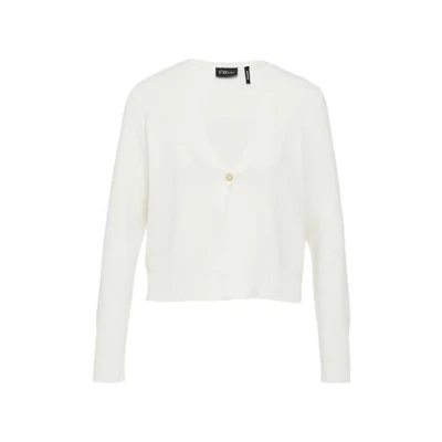 Abbildung von s.Oliver Black Label Strickjacke, Damen, Größe: 48, Ecru