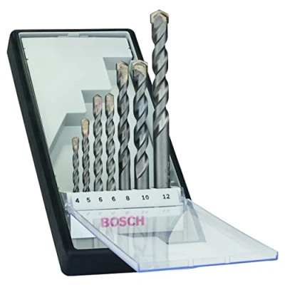Abbildung von Bosch Professional 7 teiliges CYL 3 Betonbohrer Set (für Beton, Robust Line, Ø 412 mm, Zubehör Schlagbohrmaschine)