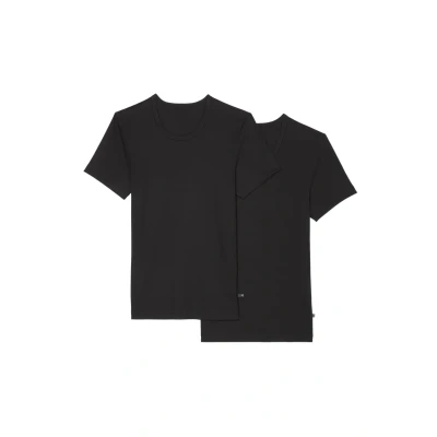 Abbildung von Marc O&#039;Polo 2PACK Iconic Unterhemd/shirt, Herren, Größe: Small, Schwarz