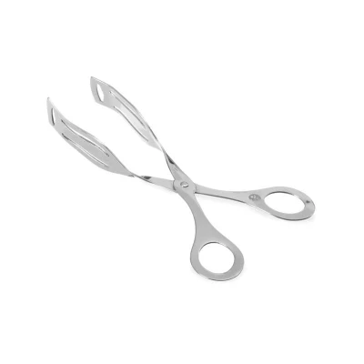 Abbildung von HENDI Gebäckzange 22 cm Edelstahl muschelförmig, Gebäck Servierzange