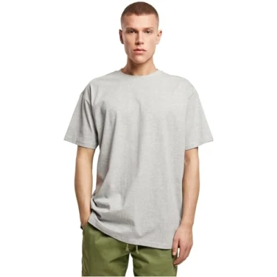 Abbildung von Build Your Brand Herren Heavy Oversize Tee T Shirt, Sand, L