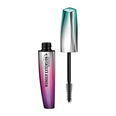 Abbildung von Manhattan Wonder&#039;Extension Mascara, Fb. 001 Black, Wimperntusche mit sofortigem Wimpernverlängerungseffekt, 11 ml