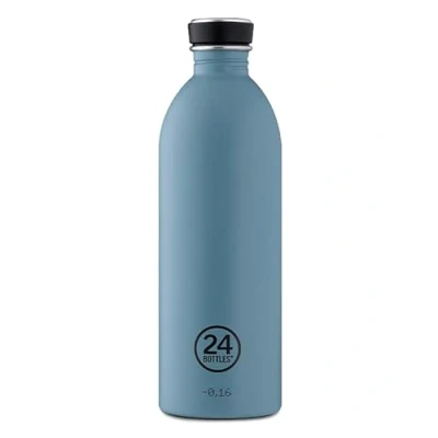 Abbildung von 24 Bottles Urban Bottle Trinflasche aus lebensmittelechtem Edelstahl in der Farbe Powder Blue, 1l