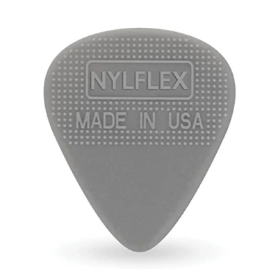 Abbildung von Planet Waves 1NFX4 10 Nylflex Picks Grau mit in Medium