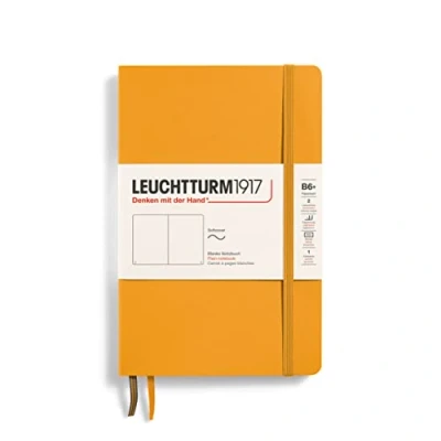 Abbildung von LEUCHTTURM1917 365639 Notizbuch Paperback (B6+), Softcover, 123 nummerierte Seiten, Rising Sun, Blanko
