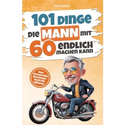 Abbildung von 101 Dinge, die Mann mit 60 endlich machen kann: Das humorvolle Geschenkbuch für Männer zum 60. Geburtstag Witz, Charme und Ironie (101 man jetzt kann)