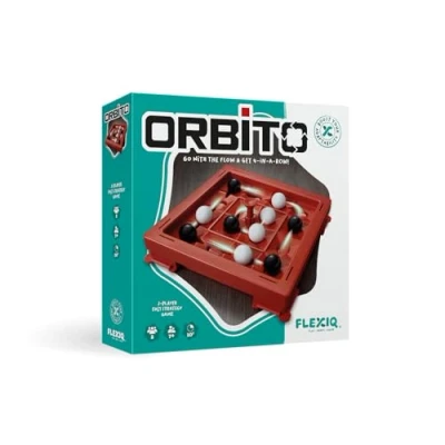 Abbildung von FlexiQ Orbito, Strategiespiel, ab 7 Jahren, 2 Spieler, 10 Minuten Spieldauer