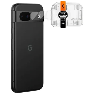 Abbildung von Spigen EZ Fit Gehärtetes Glas Clear Displayschutzfolie Camera Google Pixel 8a
