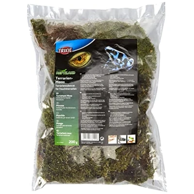 Abbildung von Trixie 76155 Terrarienmoos, Substrat für Feuchtterrarien, 200 g