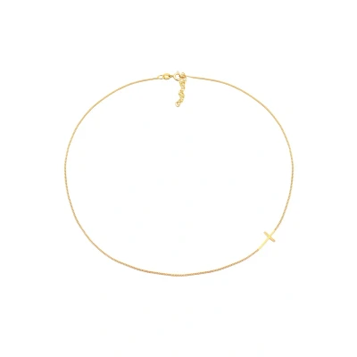 Abbildung von Elli Halskette Damen Choker Kreuz Basic Trend Blogger in 925 Sterling Silber