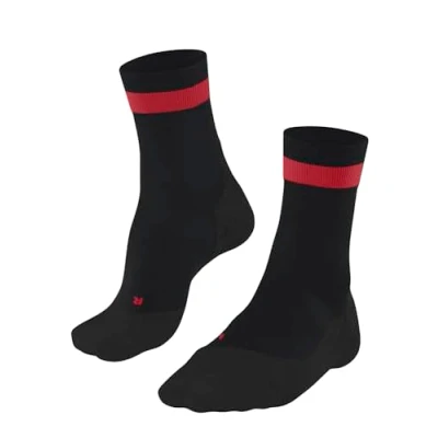 Abbildung von FALKE Herren Laufsocken RU4 Endurance M So Baumwolle Funktionsmaterial antiblasen 1 Paar, Schwarz Black 3002, 42 43