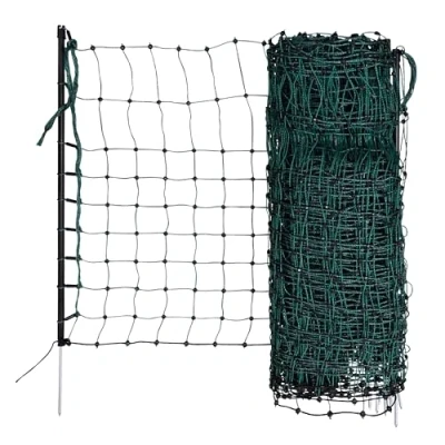 Abbildung von Kerbl Pet Kaninchennetz 12 mtr. Grn 65 cm, Einzelspitz Art. 292209, Unisex, Clear