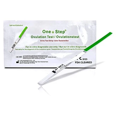 Abbildung von One+Step Ovulationstest mit optimaler Sensitivität Fruchtbarkeitstest für Frauen Ovulationstests Eisprung 100 Stück