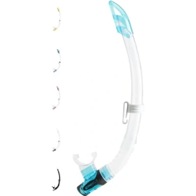 Abbildung von cressi Damen Strap Tauchmaske, Klar/Rosa, one Size
