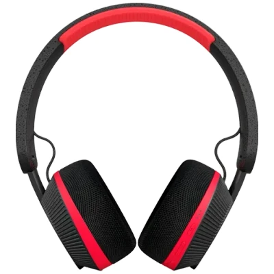 Abbildung von PHILIPS TAA6219BK 6000 Serie Over Ear Solarbetriebene Selbstladende Sport Bluetooth Kopfhörer, 80 Stunden Akkureserve, Ideal für Workouts, Laufen und andere Sportarten Schwarz Rot