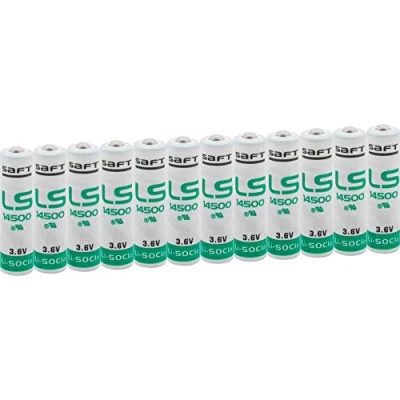 Abbildung von Saft LS 14500 3,6 V Lithium Pack mit 12 Stück, Weiß