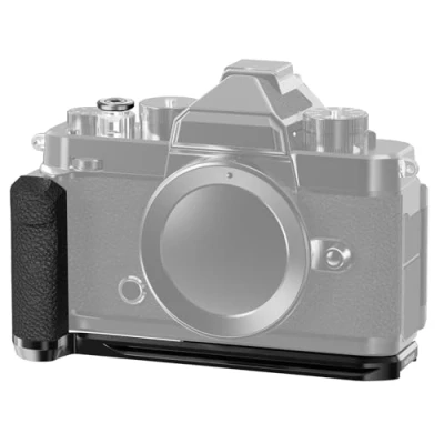 Abbildung von NEEWER Zf Handgriff L förmiger Griff, kompatibel mit Nikon Z f Kamera, Retro Montage Basisplatte, Halterung Daumengriff und Aluminium Auslöser Stativkopf vom Typ Arca CA134