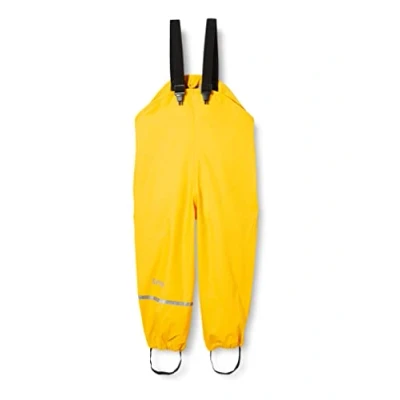 Abbildung von CareTec Unisex Kinder Rain Overall Pu W/O Fleece Regenhose, Yellow (324), 116 EU