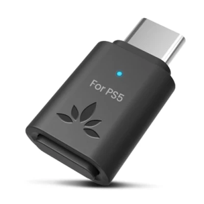 Abbildung von Avantree C81 Gaming (2024 Neu) USB C Bluetooth 5.3 Adapter Dongle für PS5 &amp; Konsolen mit niedriger Latenz und aptX Adaptive, Kabellos Audio Transmitter Stick Wireless Kopfhörer Ohrhörer