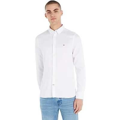 Abbildung von Tommy Hilfiger CORE FLEX Hemd, Herren, Größe: XXL, White