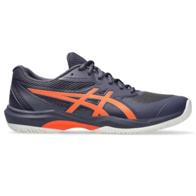 Abbildung von Asics GAME FF Multicourt Tennisschuh, Herren, Größe: 46.5, Indigo fog/nova orange Schuhe