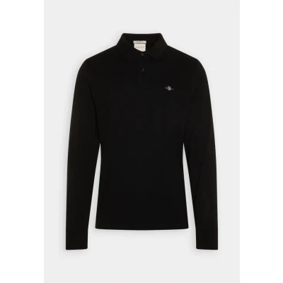 Abbildung von GANT Shield Rugger Poloshirt, Herren, Größe: Small, Black